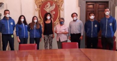 Perugia, il Comune premia la Thebris Nuoto di Ponte Felcino