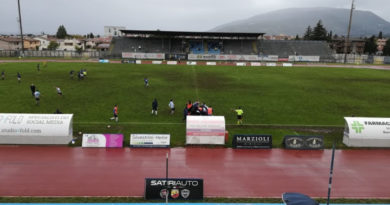 Calcio serie D girone E, il Foligno perde contro il Cannara 0-3