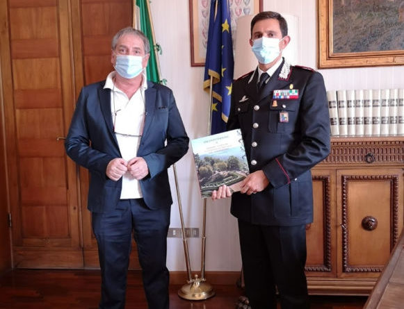 Terni, Lattanzi riceve il nuovo comandante carabinieri col. Davide Milano
