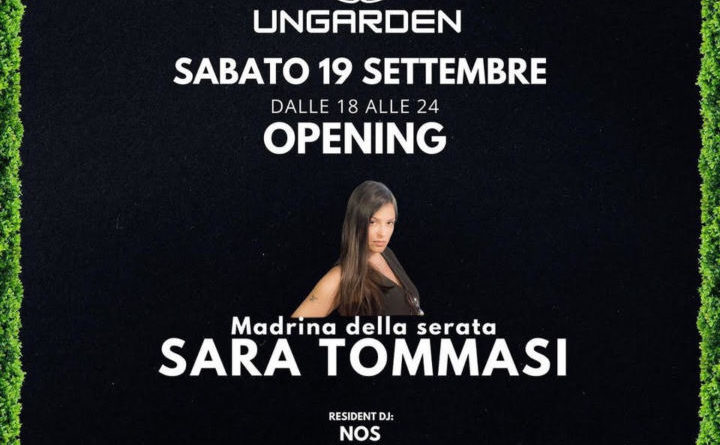 A Città di Castello apre Ungarden: Sara Tommasi madrina dell'inaugurazione