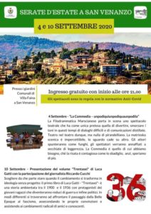 A settembre altri due appuntamenti con "Serate d’Estate a San Venanzo"