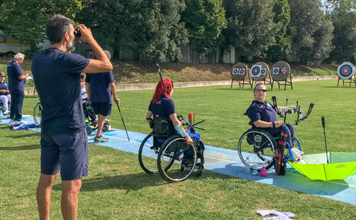La Nazionale giovanile Paralimpica all’Archery Training Center di Terni