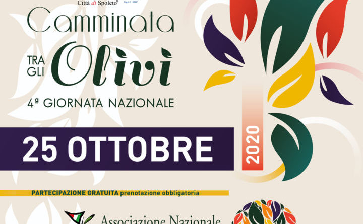 Giornata nazionale camminata tra gli olivi a Spoleto e a Trevi