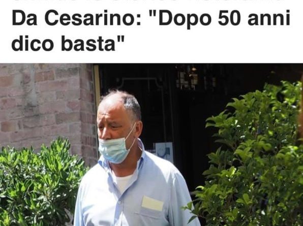 Perugia, anche "Da Cesarino" chiude i battenti causa Covid