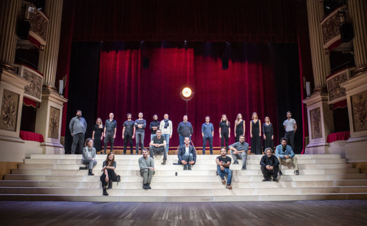 Teatro Morlacchi, prove in corso per Guerra e Pace, nuova produzione Tsu Umbria