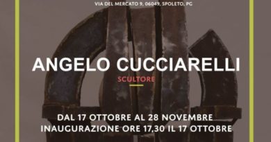 Spoleto Arte Incontro inaugura la mostra dello Scultore Angelo Cucciarelli