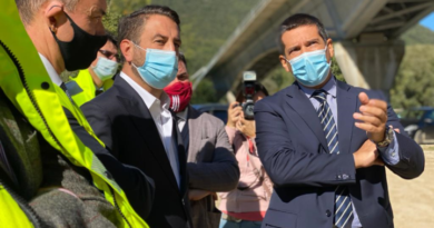 Vice ministro Cancelleri in Umbria in visita al cantiere della Terni-Rieti