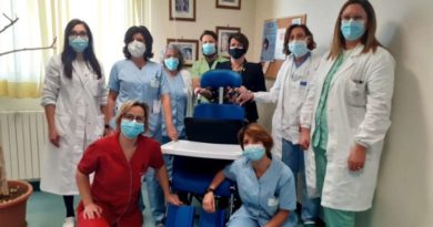 Donata poltrona multifunzionale pazienti Sla ospedale di Perugia